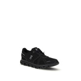 ON Black Polyurethane Athletic Sneakers